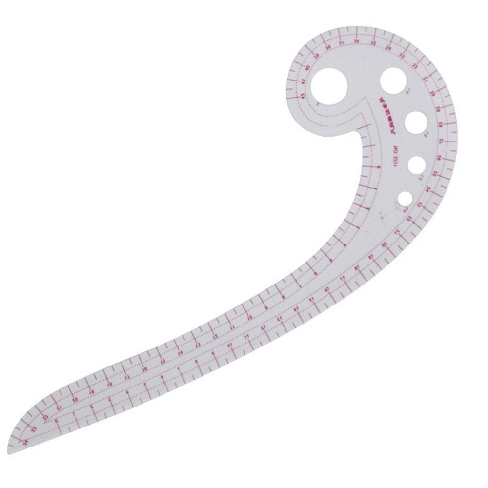 Pattern Making French Curve Ruler Measure Ruler Spline Design Sewing Tool