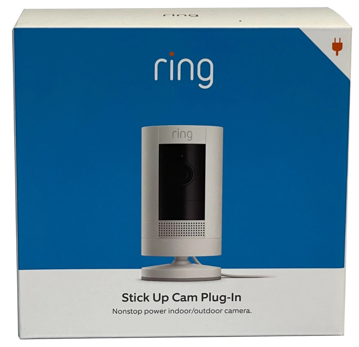 Ring Wireless Stick Up Indoor/Outdoor 1080p Security Camera - White