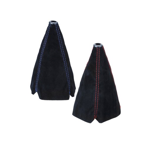 Suede Leather Car Interior Manual Gaiter Gear Stick Shifter Knob Boot Cover Trim - Bild 10 von 17