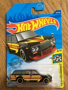 2020 HOT WHEELS SPEED GRAPHICS SERIES MOMO 1971 DATSUN ...
