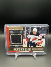 2021-22 UD Series 1 Yegor Sharangovich Rookie Retrospective Patch Devils #RR-5