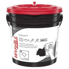WypAll 91371 Pro Scrub Pre-Moistened Cleaning Wipes: 75 Sheets