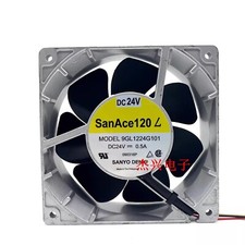Sanyo 9GL1224G101 12038 DC24V 0.50A 12CM 3-Wire Inverter Cooling Fan