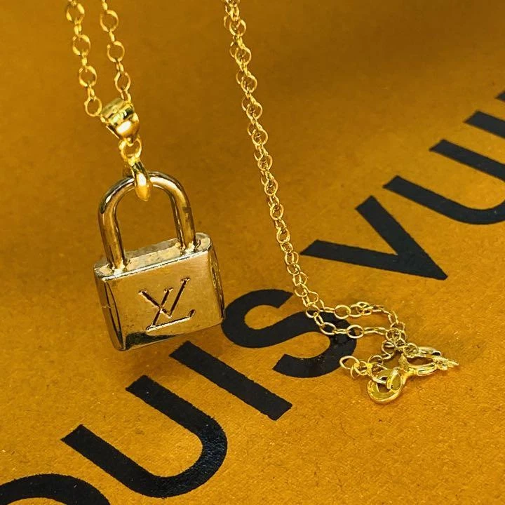 PPB Luxe Collection Authentic Louis Vuitton Lock Necklace #29 PPB Luxe Collection Authentic Louis Vuitton Lock Necklace