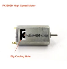 FK180SH FK-180PH DC 3V 3.7V 5V  High Speed Cooling Hole Micro Mini 180 Motor