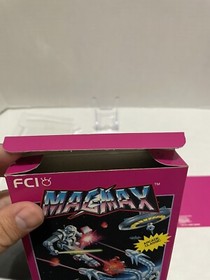 MagMax (NES, 1988) Complete W/ Game, Box, Manual, Sleeve & Plastic Protector!!