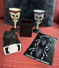 Lot Of Various Halloween Items- 5 Items-please See Description For Details