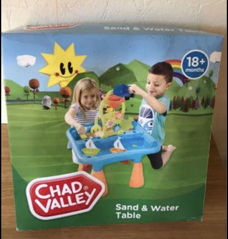 kids sand and water table