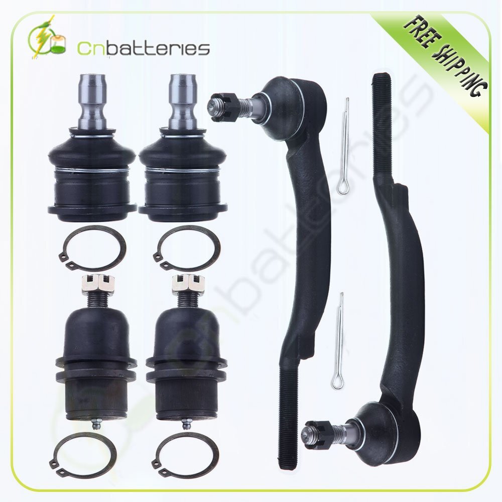 Detroit Axle - 4.2L Front End Kit For 2004-2007 Chevy Trailblazer GMC Envoy 2 Lower Control Arms Ball Joints Ready Struts Sway Bars Isuzu Ascender Buick Ra