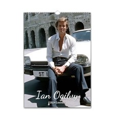 70s Ian Ogilvy Full Photo 2026/27 Calendar Personalised Choose Start Month