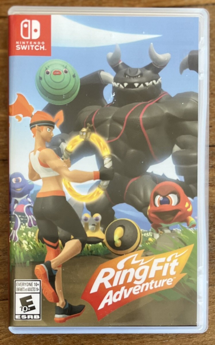 Nintendo Switch Ring Fit Adventure 2019 Fitness Exercise GAME ONLY