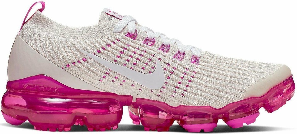 Nike Air VaporMax Flyknit 3 Pink Rise W for sale | eBay
