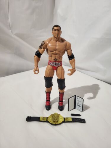Batista WWE Mattel Hall of Champions Elite Series Wrestling Figure Complete (J) - Picture 1 of 8