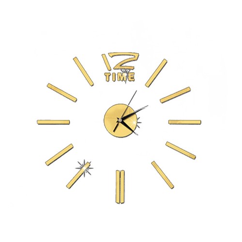 Number Stickers Digital Clocks 3d Wall Decals Creative Decoration Power