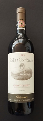 1 Flasche Badia a Coltibuono Chianti Classico Riserva 1965