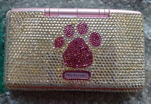 Swarovski NYC Peach Nintendo Ds Nintendogs Pfotendesign