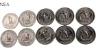 10x 1950-1959 Washington Quarter Lot ~ Gem BU ~ 10 Coin Date Run Set