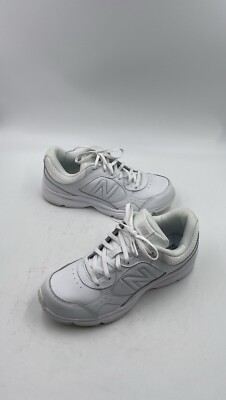 New Balance Womens 456 WW456WS White Casual Shoes Sneakers Size 7 B