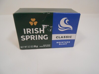 Irish Spring Classic Moisture Blast 3.2oz Per Bar Colgate - Palmolive