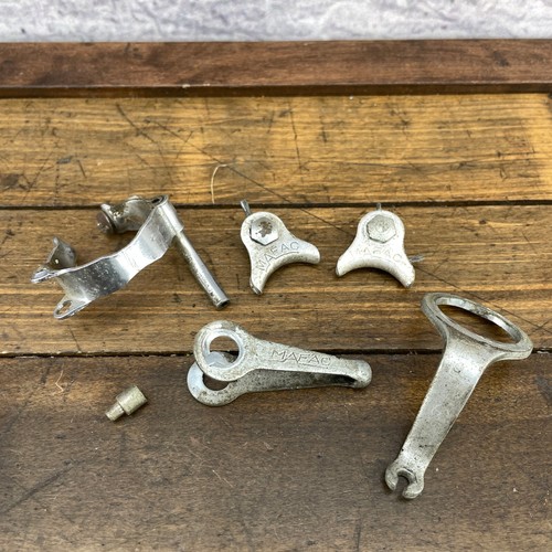 MAFAC RACER COURSE brake calipers, M.A.F.A.C. TANDEM brake levers, TOEI
