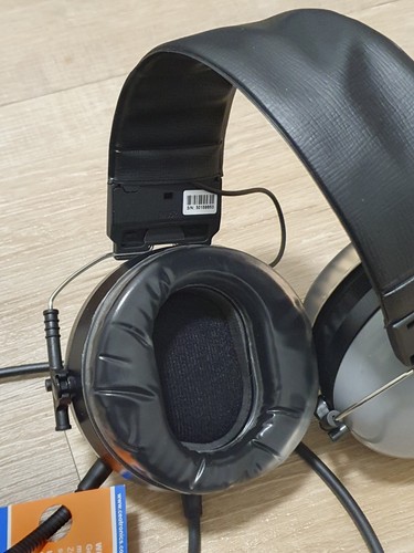 Ceotronic Comunicazione System 4x Cuffia + Ptt CT-DECT Set Aviation Bw US Army - Afbeelding 18 van 24