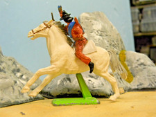 1 Fronteer 54mm Apache by Britains Deetail Rare Indian Figure April.Listing
