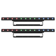 Chauvet DJ COLORband T3BT ILS Tri-Color Linear Wash Lights Duo Pack