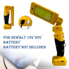2500LM Handheld Torch Cordless LED Work Light For Dewalt XR DCB 18V 20V Battery