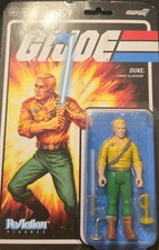 New G.I. Joe SUPER 7 ReAction Figure Duke Combat Gladiator 2022