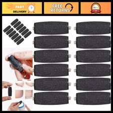 12pcs Foot Grinder Replacement Heads - Dead Skin  Callus Remover Rollers