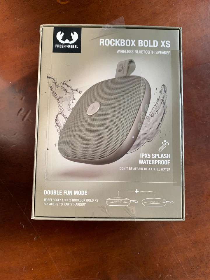 Speaker Fresh N Rebel Rockbox Bold XS Dried Green speaker cassa bluetooth - Immagine 2 di 3
