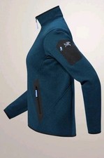 Arc'teryx Covert Cardigan Jacket Women's Size S Full Zip Fleece Blue RARE NEW