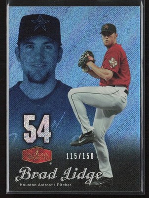 2006 Flair Showcase #158 Brad Lidge Legacy Blue #/150