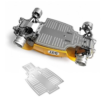 Aluminium-Unterbodenschutz für den Tamiya Sand Scorcher 1:10 RC-Modell Accessory