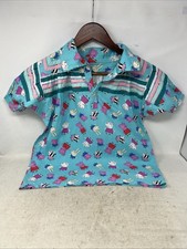 Native American Seminole Miccosukee Patchwork Handmade Peppa Pig Top Child 62 