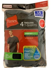 Hanes Men's T-Shirt Tagless ComfortSoft Crewneck 4-Pack 2165