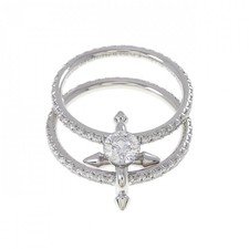 Autentico anello TIFFANY & Co. Titan Setting 0,39CT H VS1 3EXT #260-008-148-0029