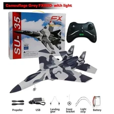 SU35 RC Plane FX620 FX820 2.4G Remote Control Glider with LED Lights Foam Aircra