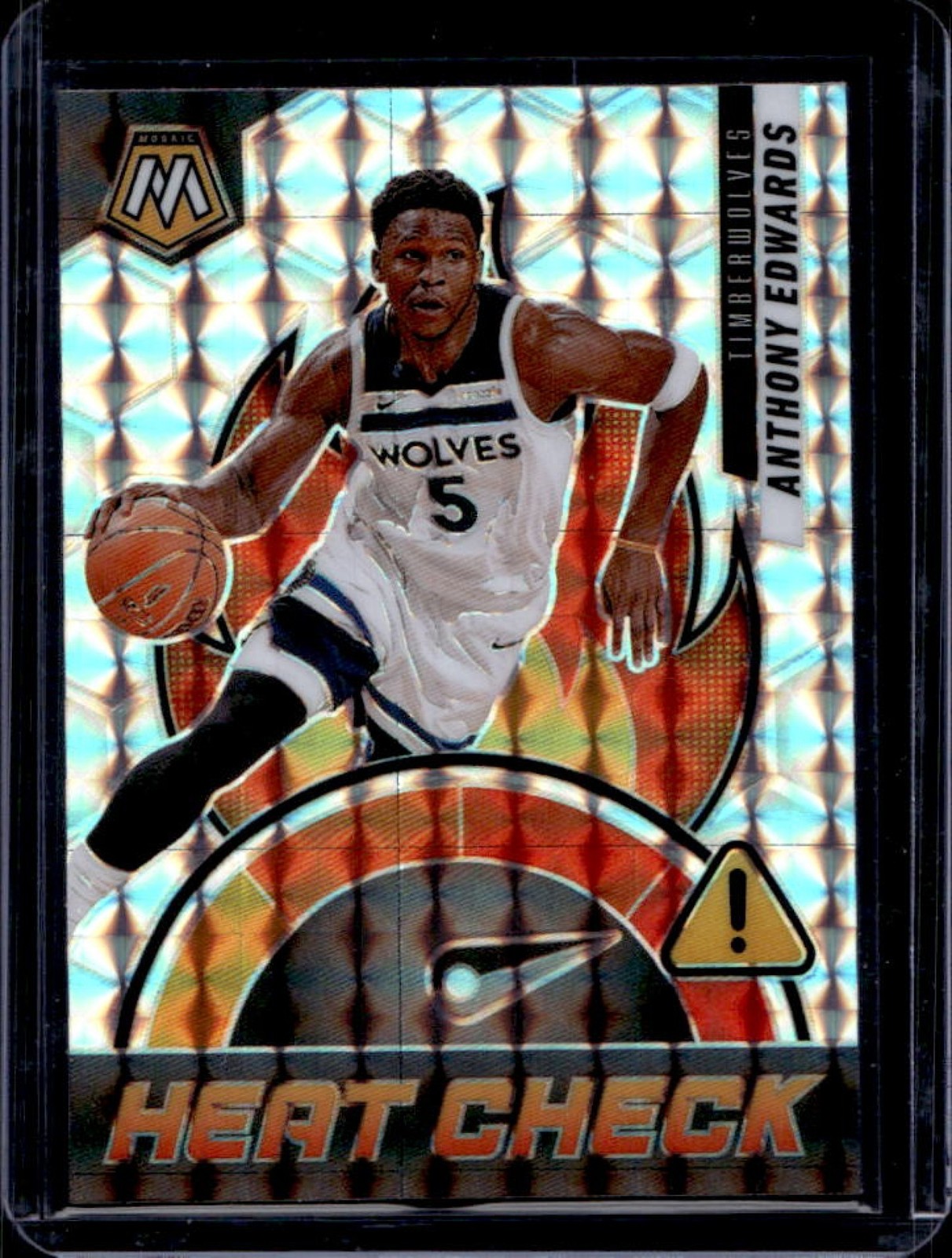 2024-25 Mosaic Anthony Edwards Heat Check #14 Timberwolves