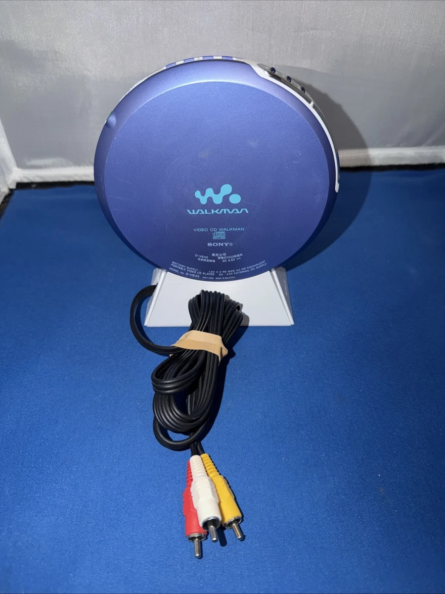 Blue Sony Discman Personal CD Players for sale | eBay