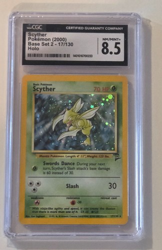 Scyther graded CGC 8.5 for sale on eBay