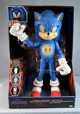 Sonic 3 Ultimate Talking 12 Inch Figure Features over 30 Iconic Phrases 2024