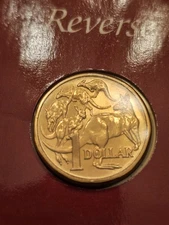 1984 AUSTRALIA DOLLAR SPECIAL STRIKE 538,358 MINTED UNC MOB OF ROOS FREE SHIPPIN