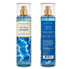 Bath  Body Works Sea Salt Coast Fine Fragrance Mist 8 fl oz Body Spray Blue