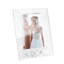 5x7Inch Crystal Wedding Frame of Keepsake Photo Frames, Crystal Picture Frame...