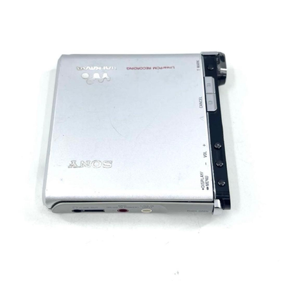 SONY MZ-RH1 Walkman Hi-MD Player MiniDisc Recorder Silver Working