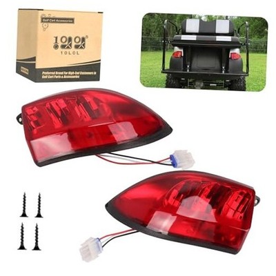  Golf Cart Tail Lights for Club Car Precedent 2004-Up and Tempo 2018-Up Models 