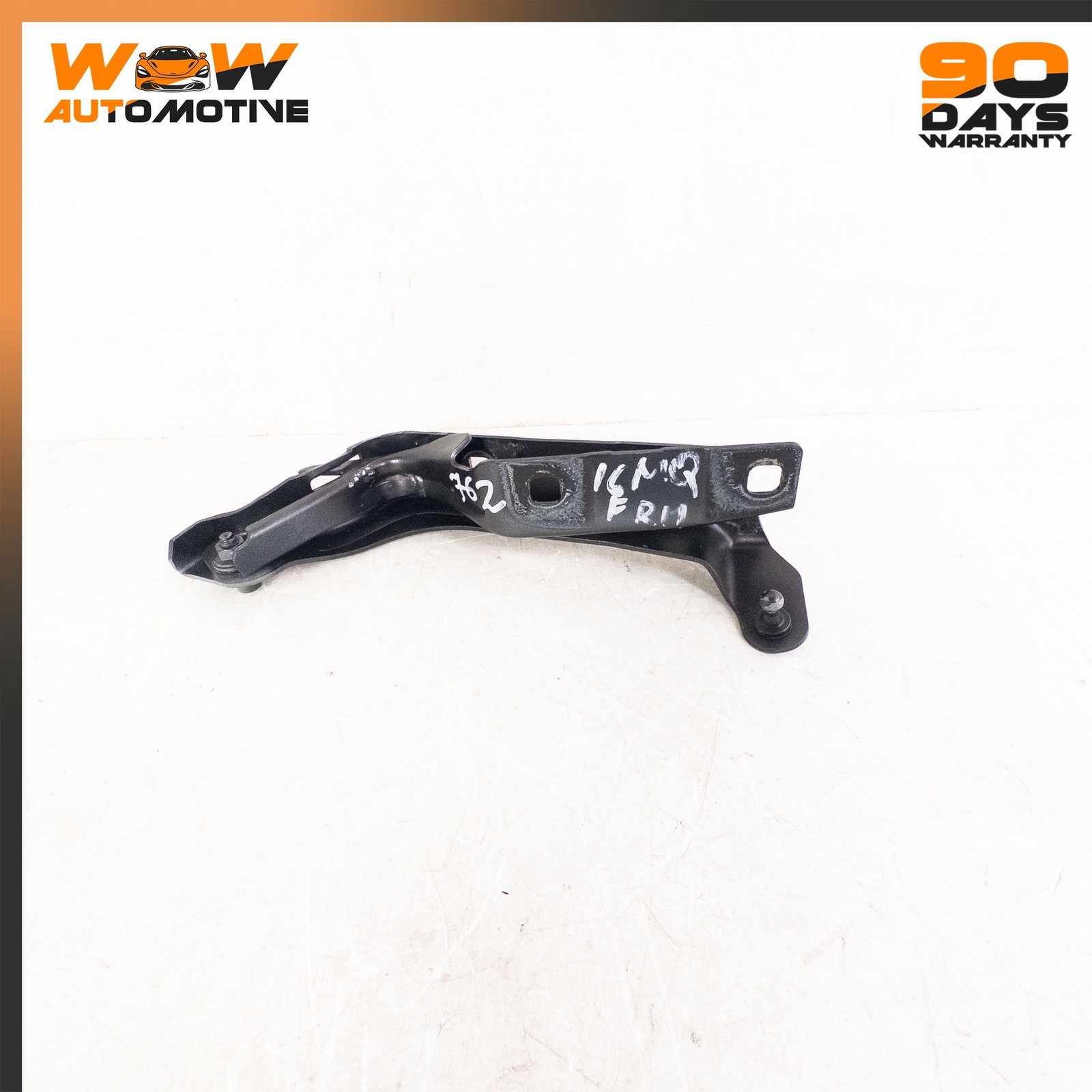 13-19 MASERATI QUATTROPORTE S Q4 FRONT LEFT RIGHT HOOD HINGE SET BLACK OEM