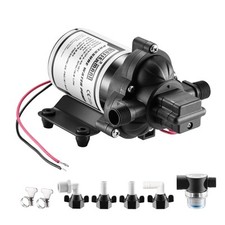 RV Pump, 12V Self-priming RV Water Pressure Pump 4.0GPM 45PSI with Pressure S...