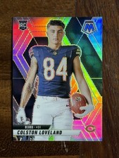 2025 Panini Mosaic - Rookie Variations Colston Loveland #275 Silver Prizm (RC)
